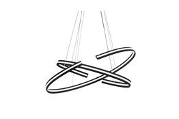 Lampa wisząca LED Azzardo Alessia AZ3355 czarna 80 cm Ściemnialna