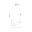 Lampa Wisząca TK Lighting Grant 4823