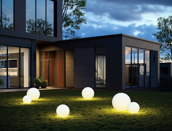 Lampa zewnętrzna Erda biały (O594FL-01W1) - Maytoni