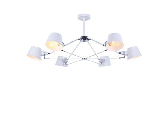 Lampa wisząca Maytoni Abigail MOD134PL-06W Biały