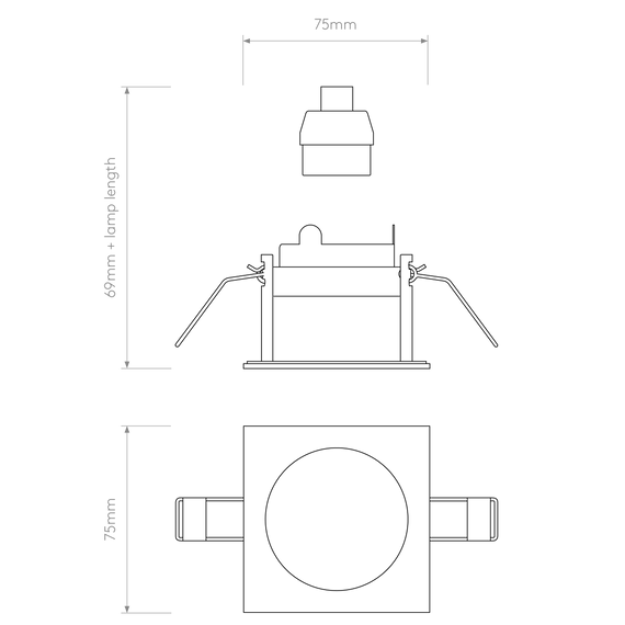 Oprawa Do Zabudowy Astro Pinhole 1434002