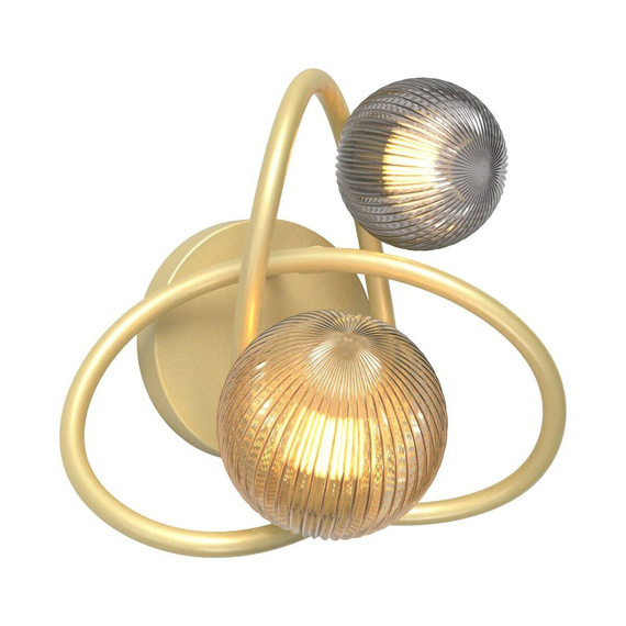 Zuma Line Lampa ścienna MB4922-2-EGBDN Arlon
