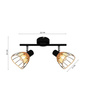 Zuma Line Plafon Gent P20084-2TU
