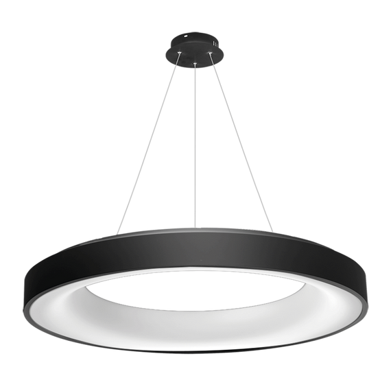 Lampa wisząca czarna Azzardo Sovana 80 CCT LED AZ3449 z pilotem