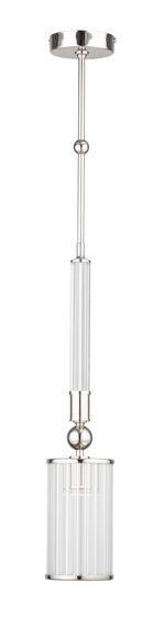 Lampa wisząca Kutek Lea Nikiel LEA-ZWM-1(BN)