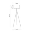 Lampa Podłogowa TK Lighting Pavao 6987