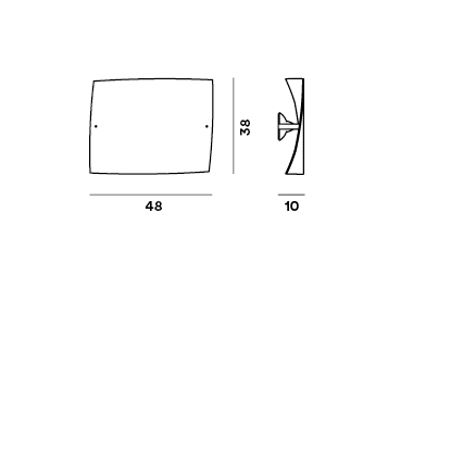 Plafon Foscarini Folio FN0190051_10 Biały