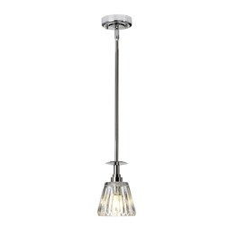 Lampa wisząca Elstead Lighting Agatha BATH-AGATHA1P-PC
