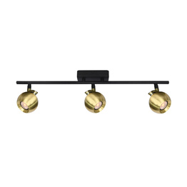 Reflektor Italux Lafin Spl-45379-3-Bk-Brss