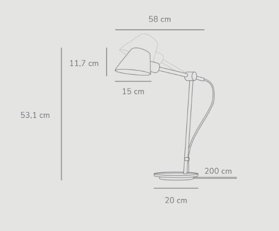 Nordlux 2020445003 Lampa stołowa Stay