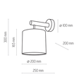 Kinkiet TK Lighting 4108 Deva