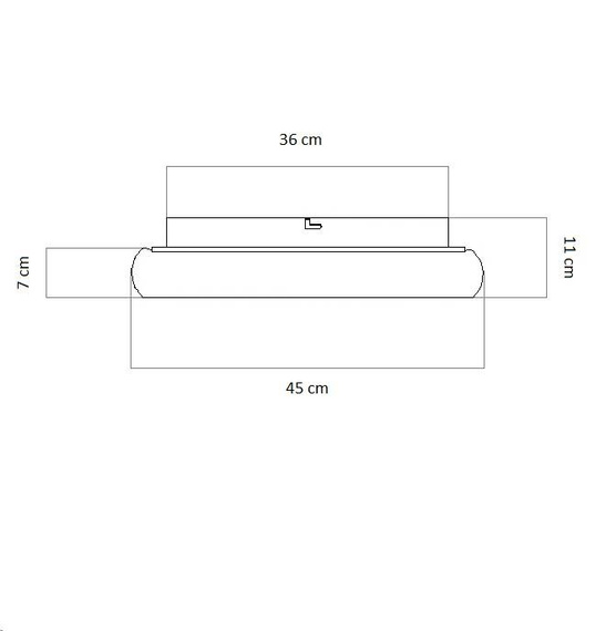 Plafoniera Berella Light Zoja PL45GD BL5436