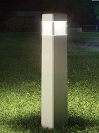 Lampa Ogrodowa Ideal Lux ELISA PT1 BIG Szara
