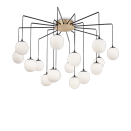 Lampa wisząca duża do salonu Ideal Lux Rhapsody SP16