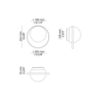 Kinkiet Estiluz Circ A-3722 BK