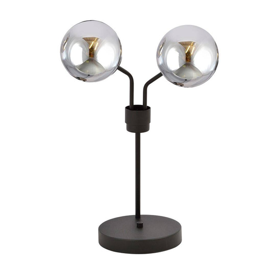 Lampka nocna NOVA LN2 BLACK/GRAFIT czarny (1140/LN2) - Emibig