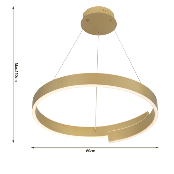 Żyrandol Aviano Martialo 6212-0115