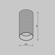 Lampa Sufitowa Maytoni Artisan C080CL-01-GU10-W