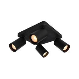 Italux Nesto SPL-23436-4S-BK Oprawa Sufitowa