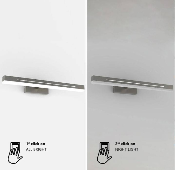 Nordlux Lampa ścienna 2015411033 Otis 60 Chrom