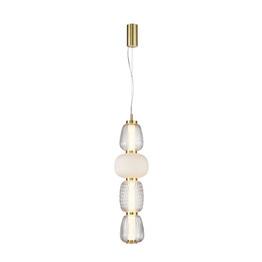 Żyrandol Italux Eris PND-98374-32W-GD