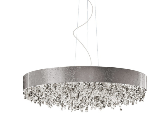 Lampa Wisząca MASIERO Ola S6 90 srebrna