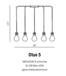 Otus 5 AZ1645 Lampa Wisząca Azzardo