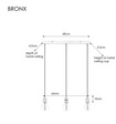 Markslojd Żyrandol Bronx 108097