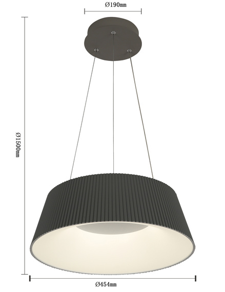 Lampa Wisząca Aviano Sella 6222-0150