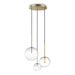Lampa Wisząca Ideal Lux Equinoxe Sp3 Ottone 339702