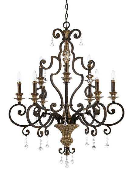 Lampa Wisząca Elstead MARQUETTE 9 QZ/MQ5009HL