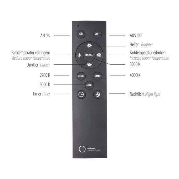 Lampa Sufitowa Paul Neuhaus Pure Lines Round 003902-035396