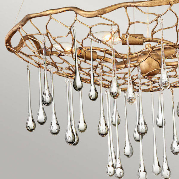 Elstead Lighting QN-LAGUNA-4P Żyrandol Laguna