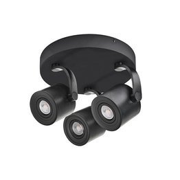 Azzardo Bross ARM Reflektor, Plafon AZ3952 Czarny 3 punktowy SMART