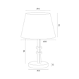 Argon Atrani 8354 Lampka Biurkowa