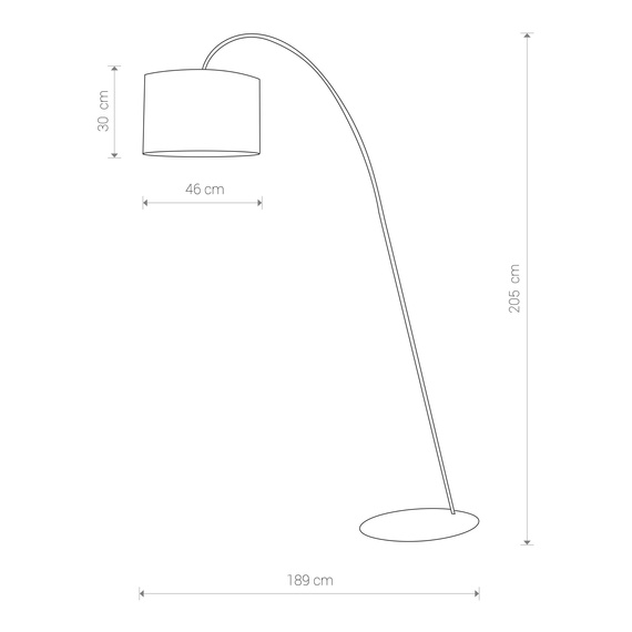 Lampa Podłogowa Nowodvorski Alice L 4963