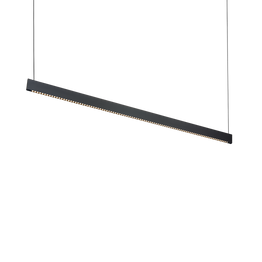 Zwis Ideal Lux Steel Slim Wide 1200 Mm 3000k Bk 348384