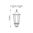 Endon Burford 76547 Lampa ścienna