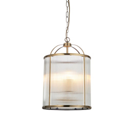 Lampa Wisząca Endon Lambeth Ribbed 106711