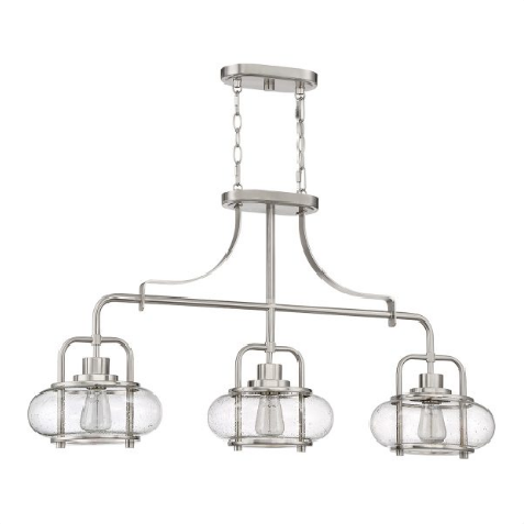 Lampa Wisząca Elstead Lighting Trilogy QZ-TRILOGY-ISLE-BN Nikiel