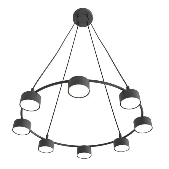 Żyrandol Emibig Starlit 8 Bl (1372/8)