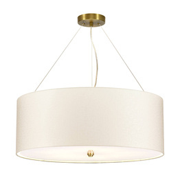 Elstead Lighting DL-PEARCE26-5LT-IV-AB Pearce 26' Lampa wisząca