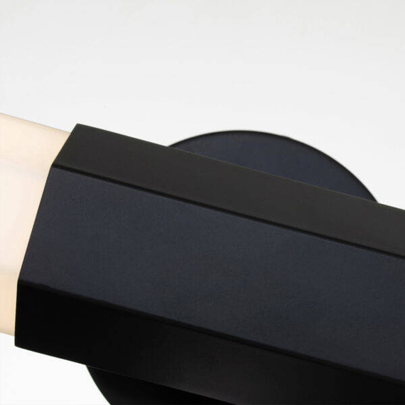 Elstead Lighting Kinkiet Facet QN-FACET-LED2-BK-BATH