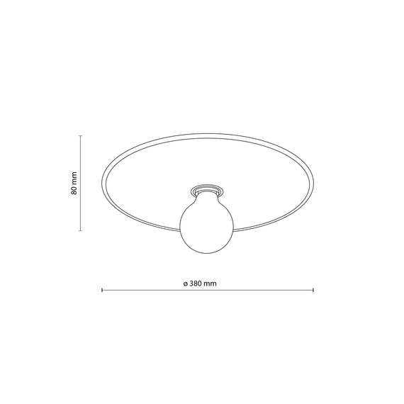 TK Lighting Calma 11350 Plafon