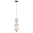 Żyrandol Elstead Lighting ALM-BIJOU-P3-GD