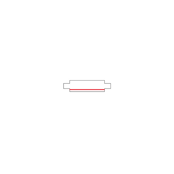 Zasilanie środkowe szyny Nowodvorski Ctls Recessed Power Straight Connector 8686