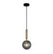 Italux Ravena PND-2324-1 BRO+SG Lampa wisząca Mosiądz