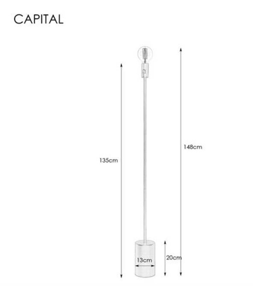 Markslojd Lampa podłogowa 108110 Capital