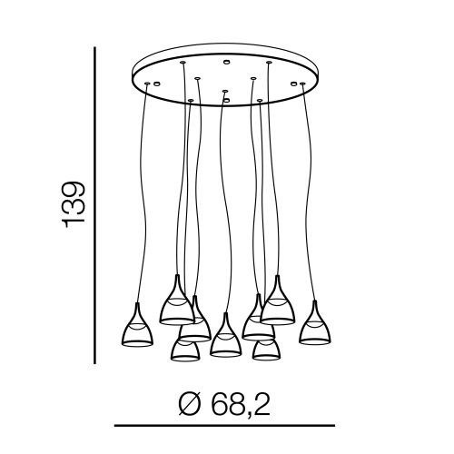 Nowoczesna Lampa LED Azzardo Dalmatia AZ3144