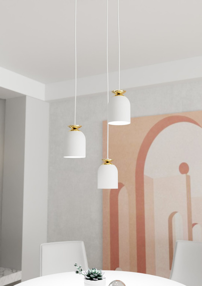 Lampa Wisząca Emibig Target 3 Prem Wh (1401/3PREM)